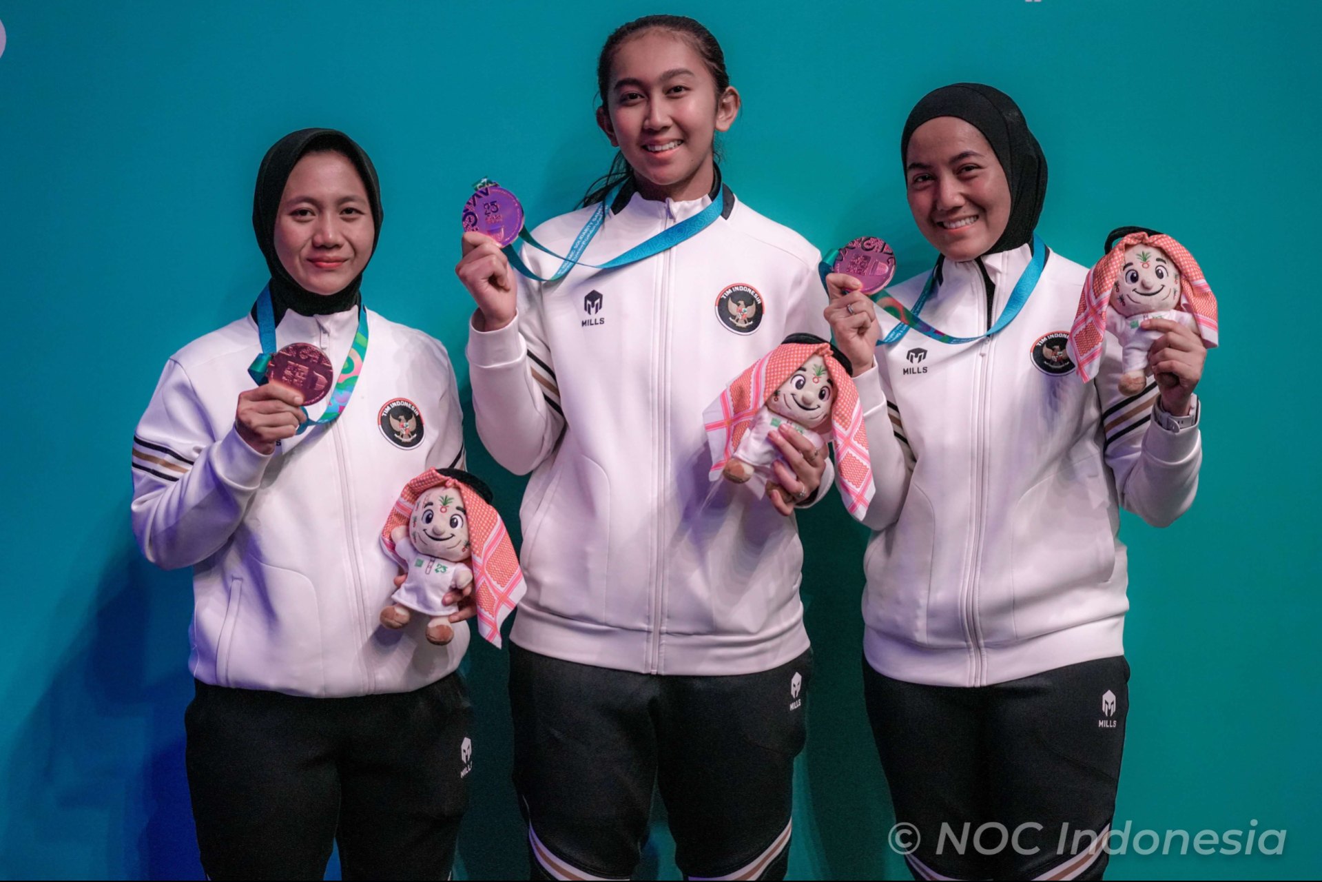 Dua Medali Perunggu Jadi Penutup Gemilang untuk Anggar Putri Indonesia di ISG