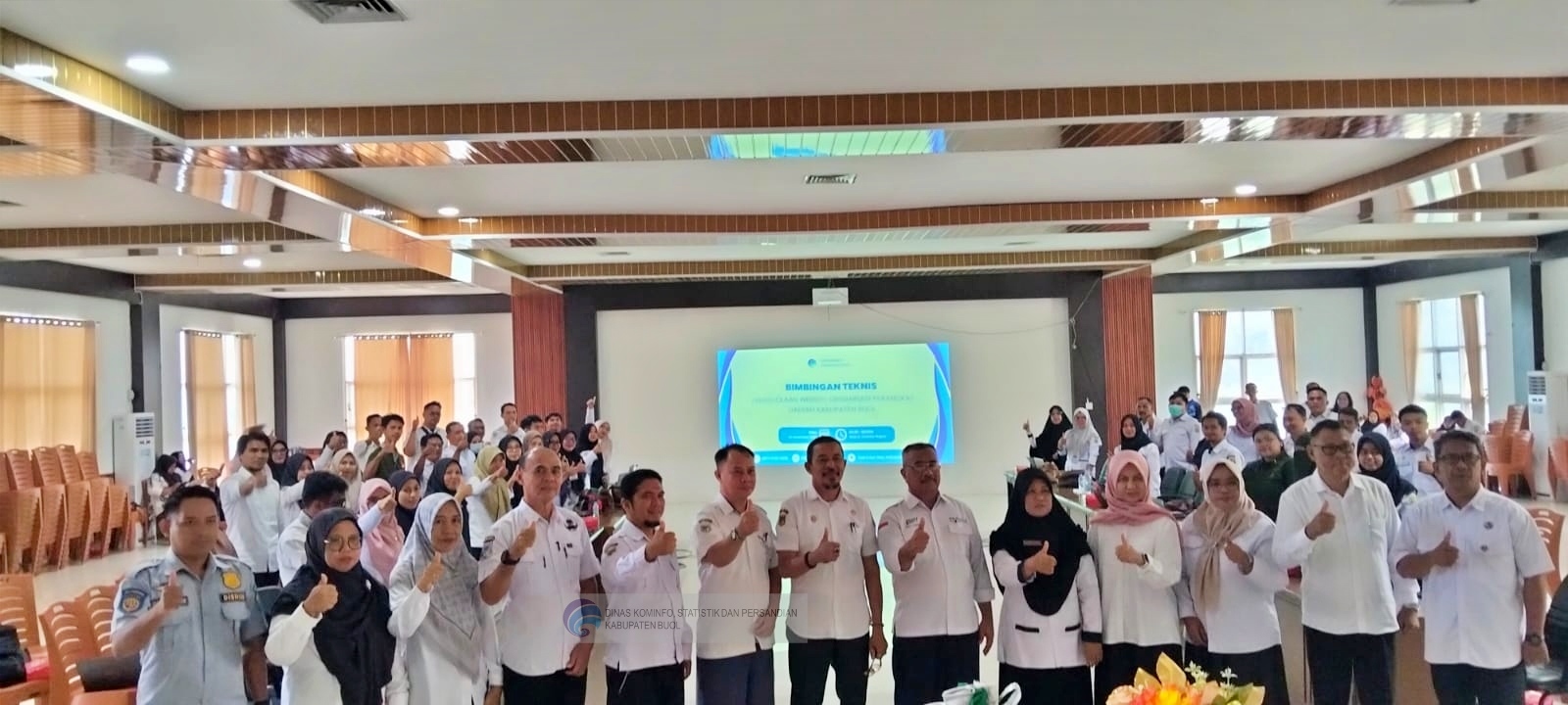 Diskominfo Buol Gelar Bimtek Pengelolaan Website OPD