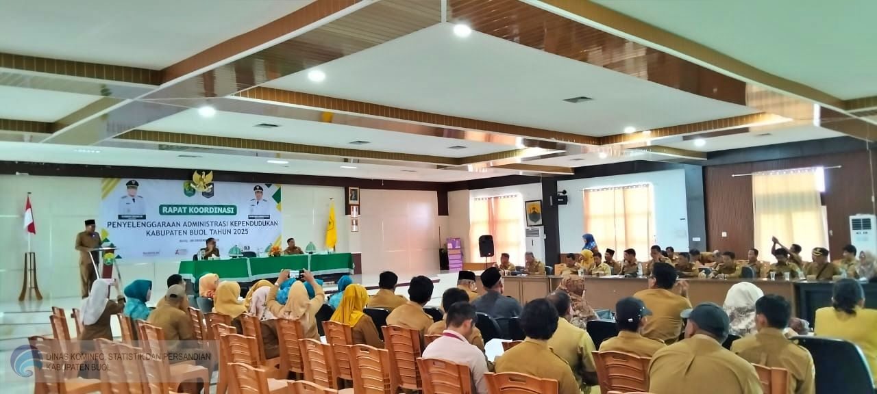 Dorong Peningkatan Pelayanan, Disdukcapil Buol Laksanakan Rakor Administrasi Kependudukan