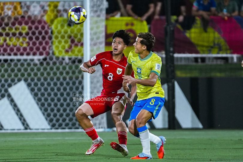 Timnas Indonesia U‑17 Takluk 0-4 dari Brasil di Piala Dunia U‑17 2025